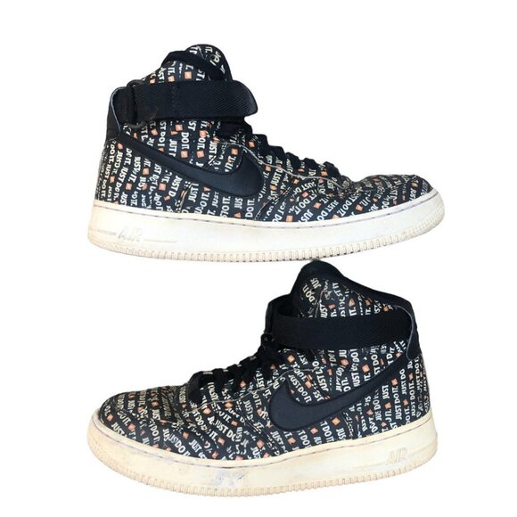 2018 Nike Air Force 1 High Just Do it Size 8 - Picture 5 of 10
